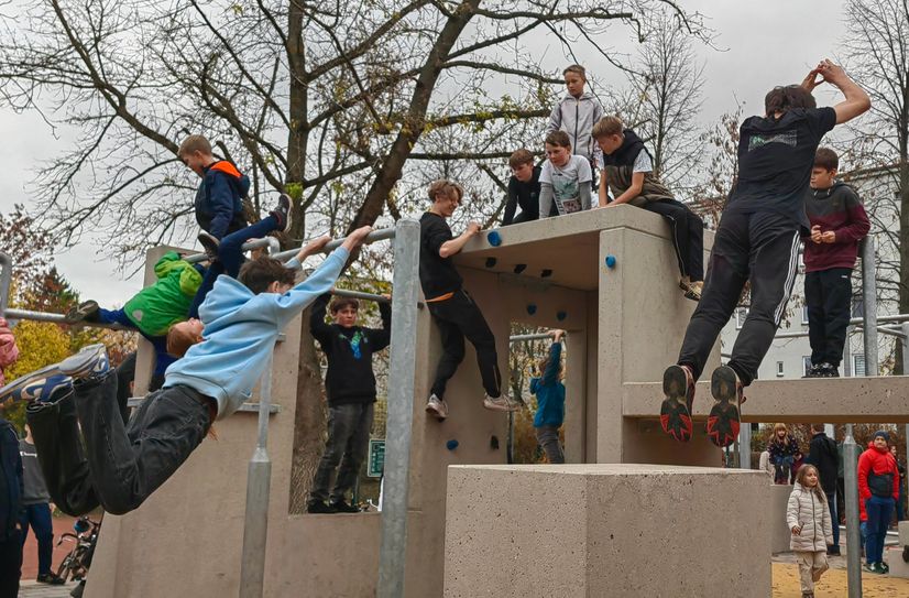 Jeder kann seinen Weg durch die Hindernisse finden.