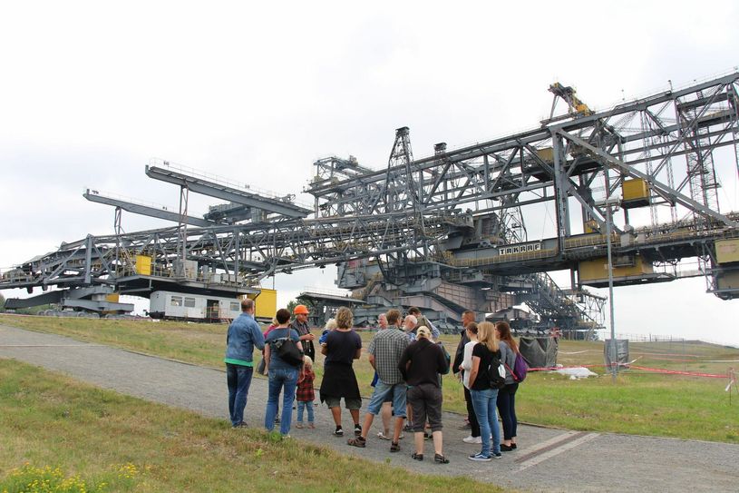 Besucherbergwerk F60 in Lichterfeld. Foto: sts