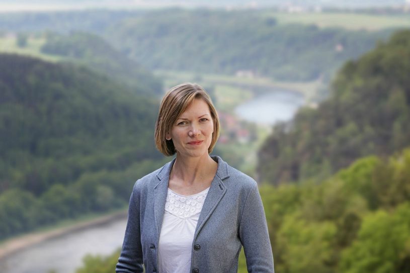 Yvonne Bethage ist Nachhaltigkeitsmanagerin des Tourismusverbandes Sächsische Schweiz e. V.  Foto: Amac Garbe