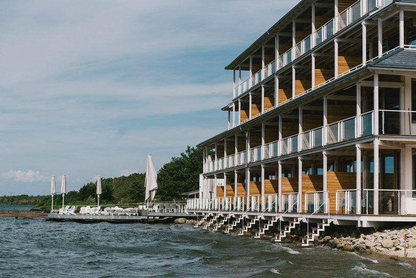 Die Insel der Sinne von der Seeseite aus fotografiert. Foto: Paul-Glaser