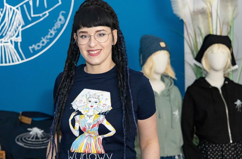 Designerin Sarah Gwiszcz kann auf das 10-jährige Bestehen ihres Labels »Wurlawy« blicken.