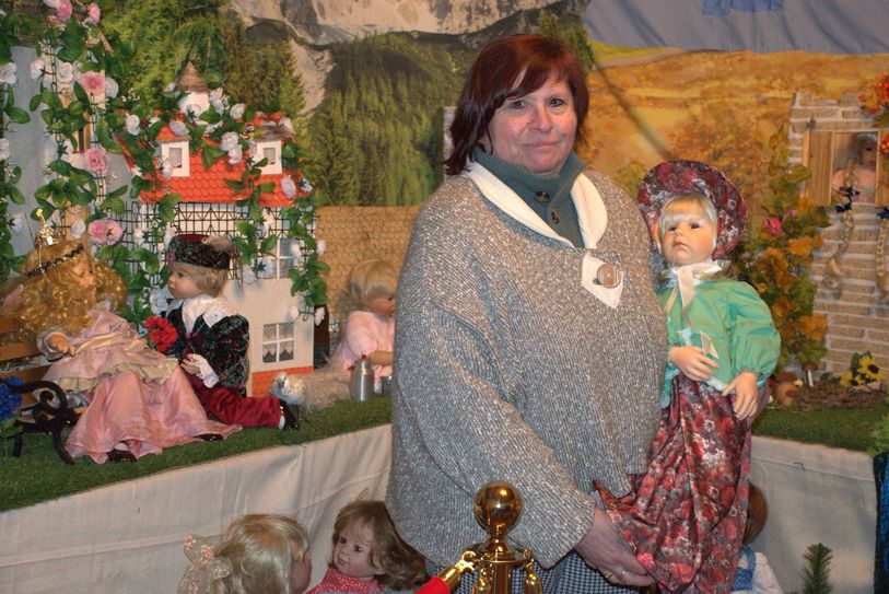 Sylke Rössler sammelt Puppen und historisches Spielzeug.