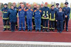 Die Kameraden der Jugendfeuerwehr aus dem Amt Elsterland. Sie waren in diesem Jahr die einzige Mannschaft aus dem Landkreis Elbe-Elster. Foto: Landkreis Elbe-Elster