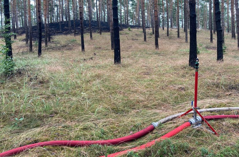 Der Brand in der Lieberoser Heide ist gelöscht...