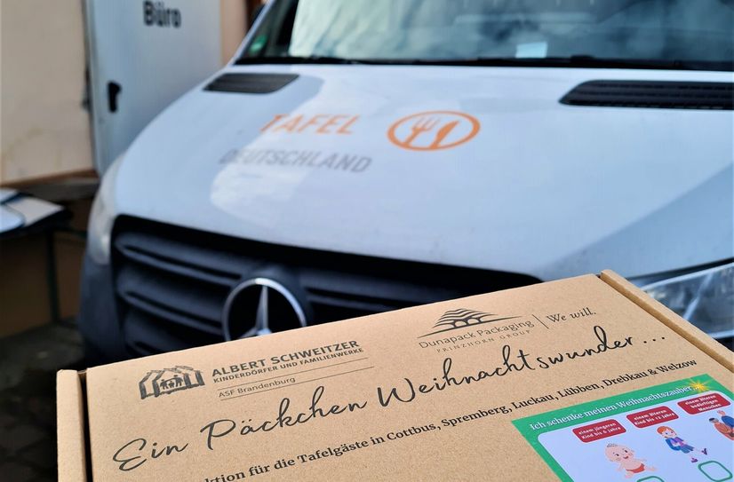 Die Weihnachtspäckchen sollen insbesondere Kindern und Älteren aus der Region zugutekommen.