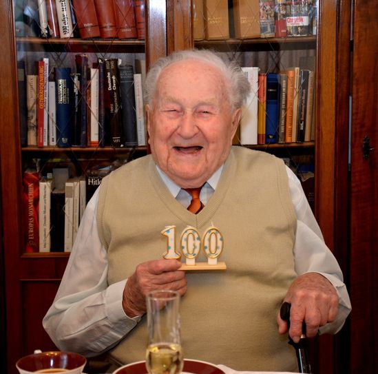 Günther Kraske wurde 2021 das, was sich viele wünschen: 100 Jahre alt.  Foto:  Foto: Stadt Spremberg