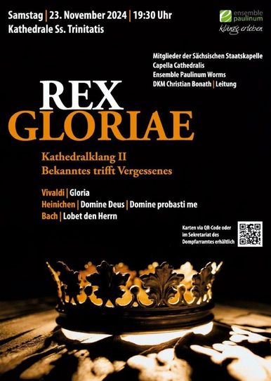 Heinichens wiederentdeckte Werke mit dem berühmtem „Gloria in D“ von Antonio Vivaldi.