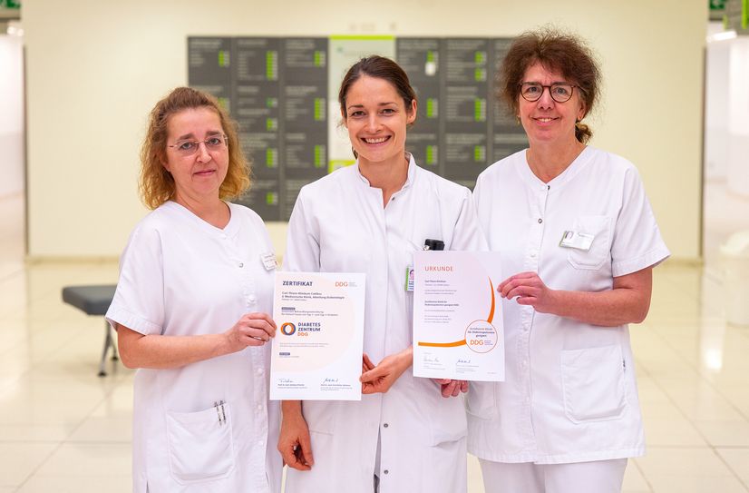 Das Diabeteszentrum des Cottbuser Carl-Thiem-Klinikums erhielt die Rezertifizierung als stationäre Behandlungseinrichtung für Patienten mit Typ-1 und Typ-2-Diabetes. Verliehen wurde das drei Jahre geltende Zertifikat durch die Deutsche Diabetes Gesellschaft (DDG).