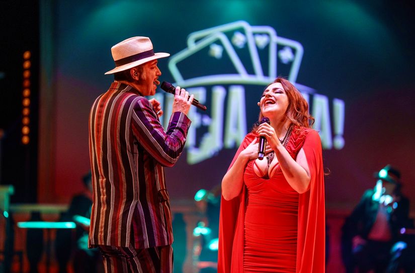 Der Pate und Elisa Cipro im Duett bei "Mafia Mia".