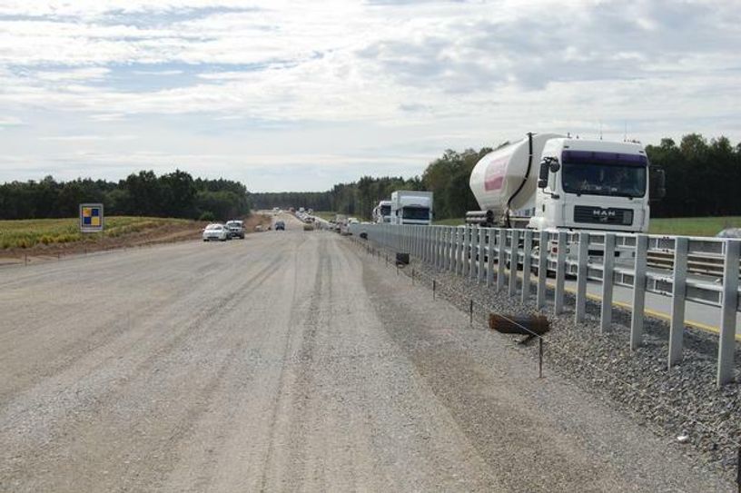 Die A13 wird wieder zur Baustelle. Foto: Schramm/Archiv