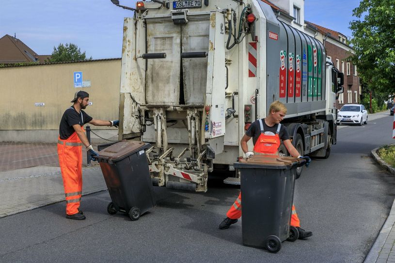 Im Einsatz für uns alle - auch die Dienstleister des AEV.