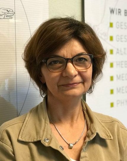 Nataliya Strokan, Ansprechpartnerin für geflüchtete Ukrainer im CTK Cottbus.