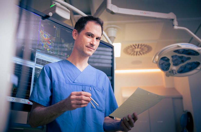 Prof. Sergio Richter, Sektionsleiter Rhythmologie am Herzzentrum Dresden Universitätsklinik.