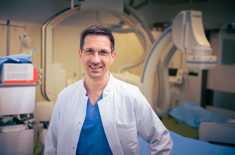 Prof. Axel Linke, Ärztlicher Direktor und Direktor der Klinik für Innere Medizin und Kardiologie des Herzzentrums Dresden Universitätsklinik.