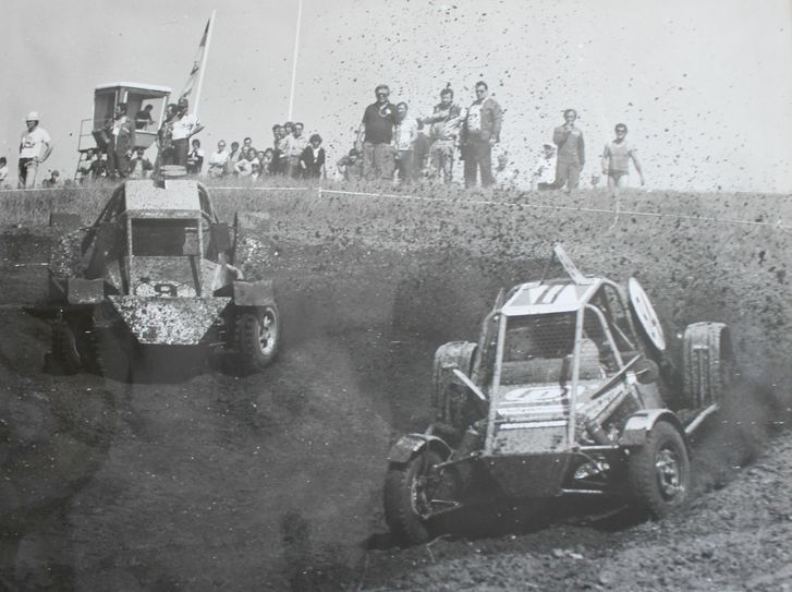 Schon zu DDR-Zeiten gab es Autocross am Matschenberg. Foto: MC Oberlausitzer Bergland e.V.