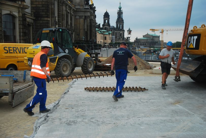 Große Bohrer werden gebraucht