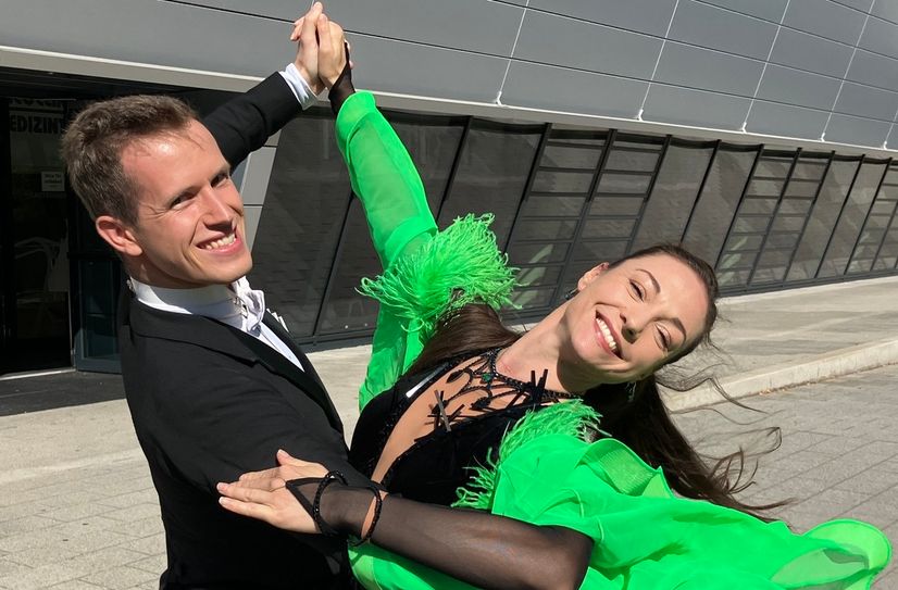 In der Vorrunde tritt das zweite Dresdner Tanzpaar Steve Hädicke &amp; Antonia Adam an.