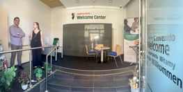 Welcome Center innen