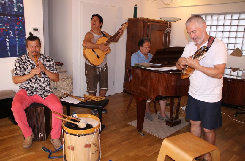 Ensemble Canto Andino aus Peru. Foto: PR