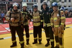 Staffel v.l.: Hagen Mooser, Andre Rost, Phillip Mooser, Oliver Nopper und Michael Hänel.