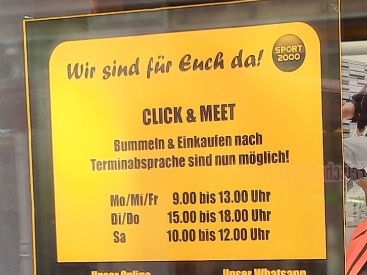 Click & Meet könnte im Landkreis Görlitz schon bald wieder untersagt werden. Das geschieht, wenn die Sieben-Tage-Inzidenz an drei aufeinanderfolgenden Tagen über 100 liegt. Heute (15. März) war das zum zweiten Mal der Fall. Foto: Pönisch