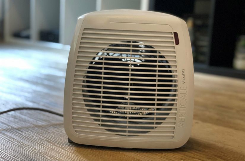 Gerade sehr gefragt, als Dauerlösung zum Heizen aber ungeeignet: Heizlüfter.