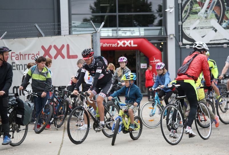 Die ARTOUR, präsentiert von Fahrrad XXL, ist ein Fahrradfest für Jedermann.   Foto: D. Förster