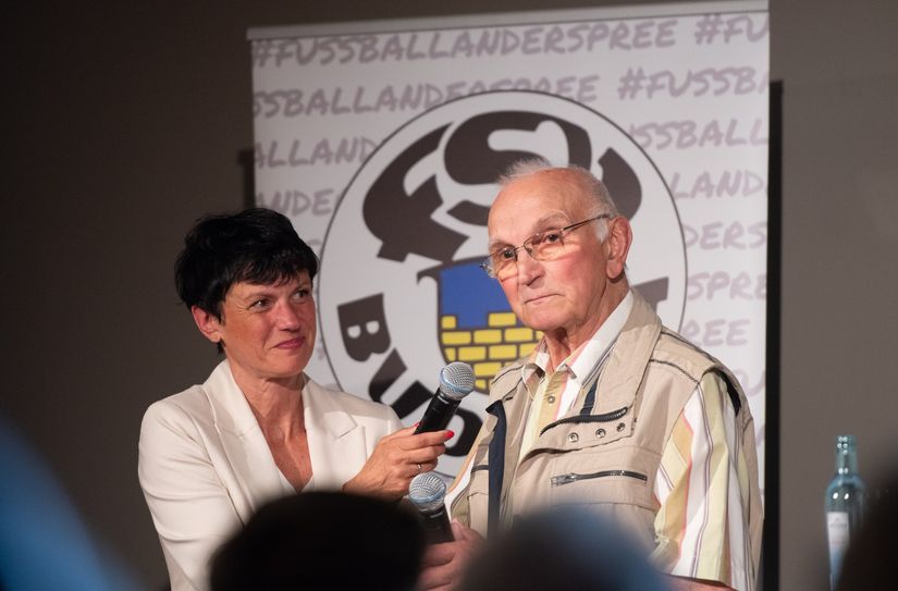 Franz Korn im Talk der Fußballlegenden.