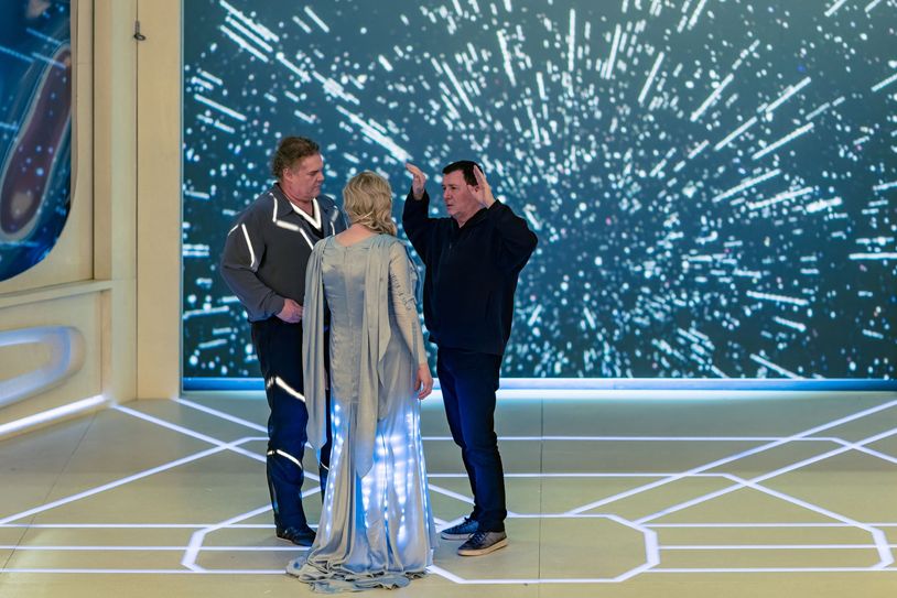 Probe „Tristan und Isolde”