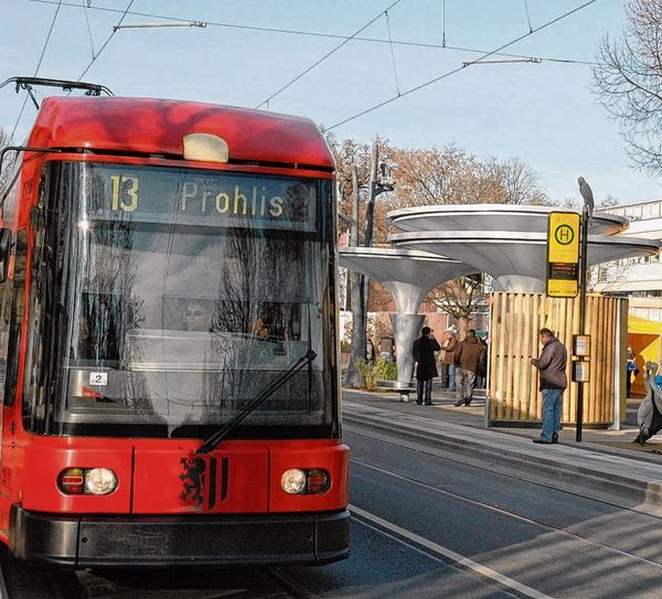 Die Bahn soll künftig über Tiergarten- und Oskarstraße fahren, das Baurecht ist erteilt. Foto: Pönisch