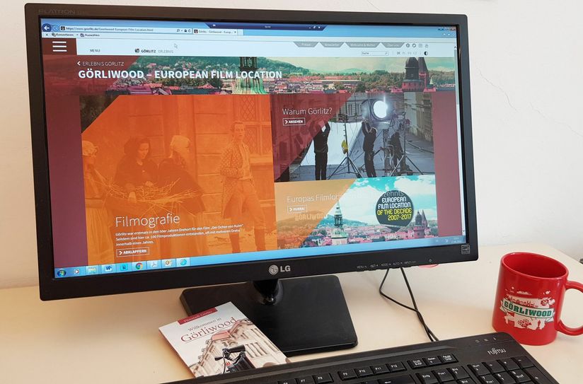 Foto: Neue Görliwood-Website, Quelle EGZ