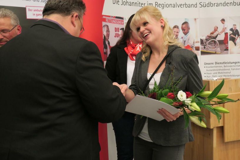 Die Johanniter ehrten verdienstvolle Hospizbegleiterinnen. Foto: jho