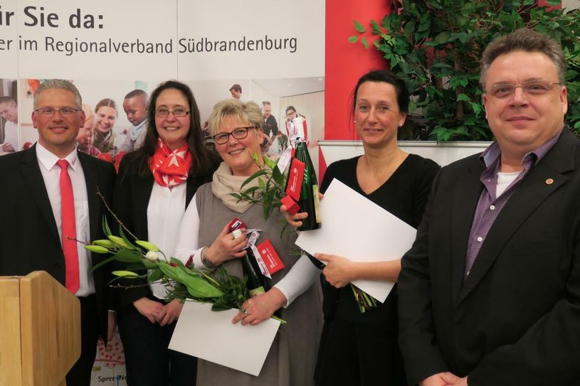 Die Johanniter ehrten verdienstvolle Hospizbegleiterinnen. Foto: jho