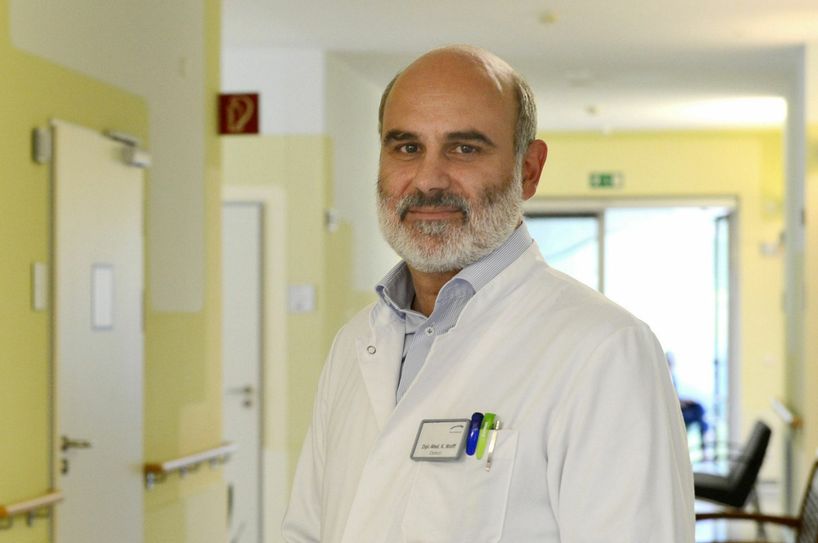 Dipl.-Med. Karsten Wolff ist seit zwei Jahren Chefarzt des Zentrums für Psychosoziale Gesundheit am Klinikum Niederlausitz. Foto: Klinikum Niederlausitz