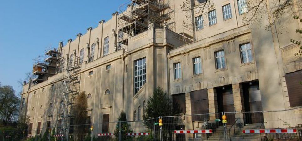 Die Stadthalle. Foto: gla