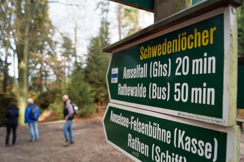 Der Weg zu den Schwedenlöchern ist wieder offen!