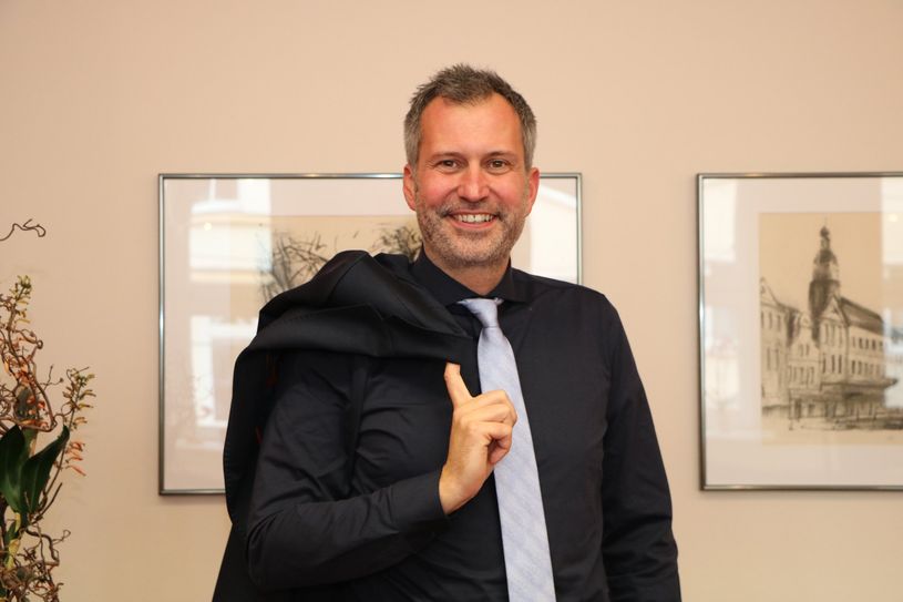 Oberbürgermeister Tobias Schick