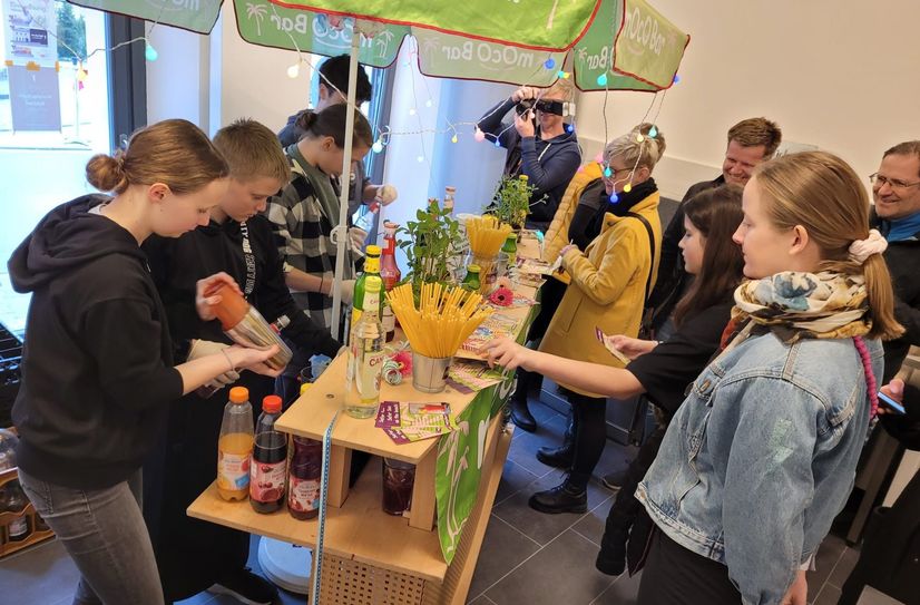 Die »mOcO«-Bar war bereits bei der Einweihung des Hauses »Ankerplatz« vor zwei Jahren im Einsatz.
