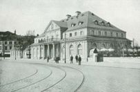 Italienisches Dörfchen, Ansicht von Südost (1912).