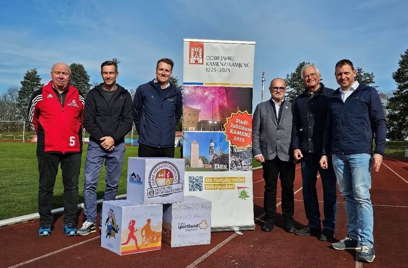 Kamenz bereitet sich schon auf die Sportabzeichen Tour vor, die am 6. September in die Lessingstadt kommt.