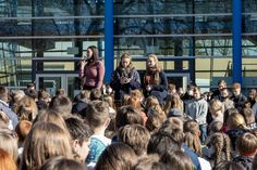 Die Schulgemeinschaft des Johanneums zeigt Solidarität mit der Ukraine.