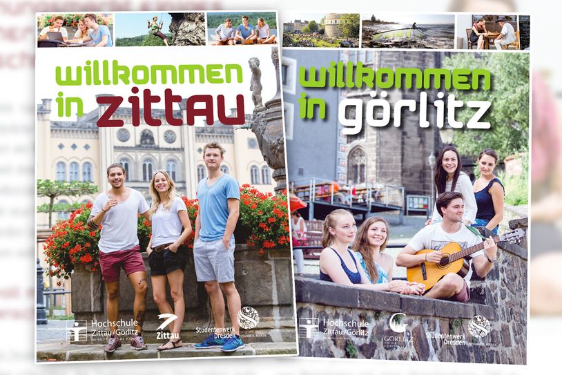 Für die Willkommensbroschüre wurden mit Studenten der Hochschule Zittau/Görlitz Fotos im Stadtbild von Görlitz sowie Zittau, am Olbersdorfer See und im Kletter-camp der Hochschule Zittau/Görlitz in Jonsdorf angefertigt. Der Fotograf Gabriel Moreno ist selbst Absolvent der Hochschule und freute sich, für diese Produktion zurück an seine alten Wirkungsstätten zu kommen. Fotos: Gabriel Moreno