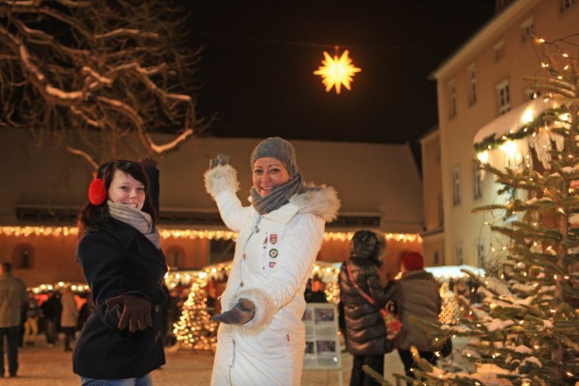 Klosterweihnacht in Riesa seit acht Jahren im Klosterhof. Foto: Stadt/ Farrar