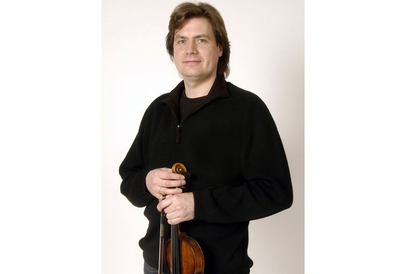 Prof. Wolfgang  Hentrich (Violine) von der Hochschule für Musik "Carl Maria von Weber" Dresden.