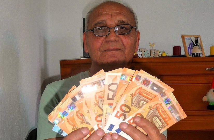 Miroslav Grajcar konnte 2.700 Euro entgegennehmen.