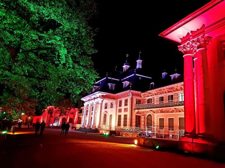 Schnappschuss aus 2018: Nach der Absage im letzten Jahr wird der Christmas Garden in diesem Winter mit 2G-Regeln durchgeführt. Foto: Pönisch