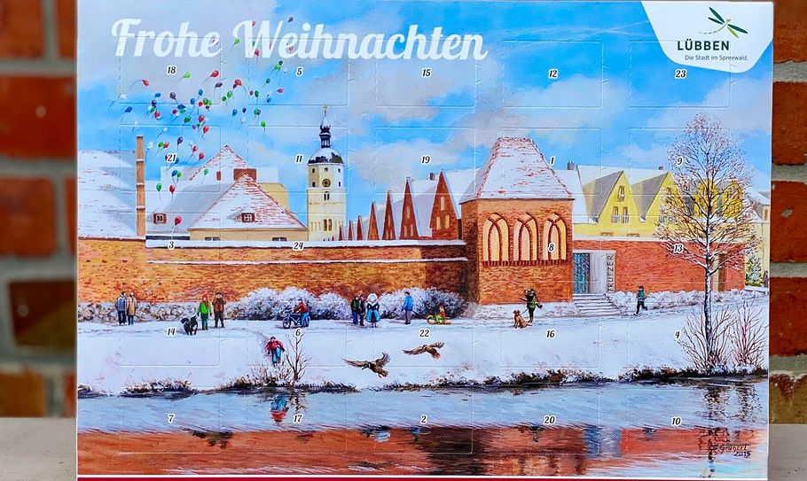Der neue Lübbener Adventskalender 2022 ist da.