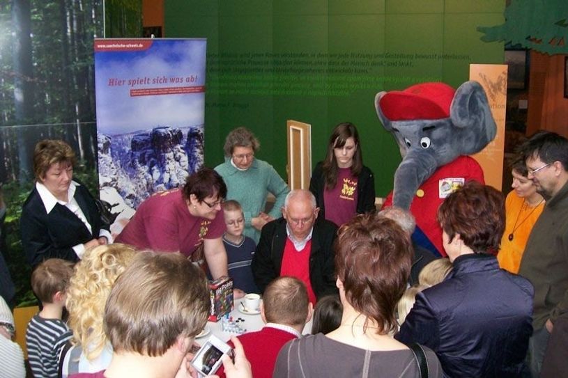 Benjamin Blümchen mischt munter beim Spielen mit. Foto: Archiv