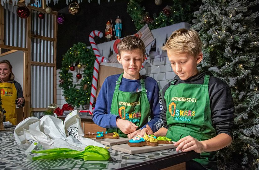 Beim Verzieren von Pulsnitzer Lebkuchen ist Kreativität gefragt.