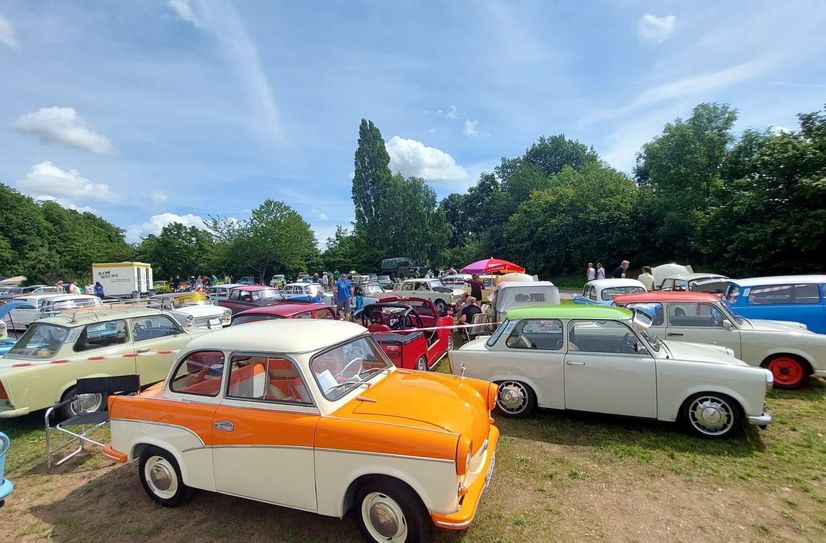 Trabi-Treffen in Nossen.